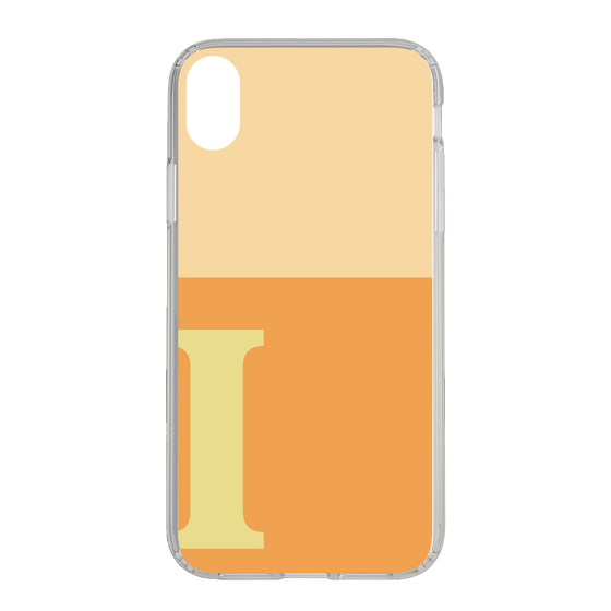 Slim Protection Case［ Original - initial two tone - I orange ］