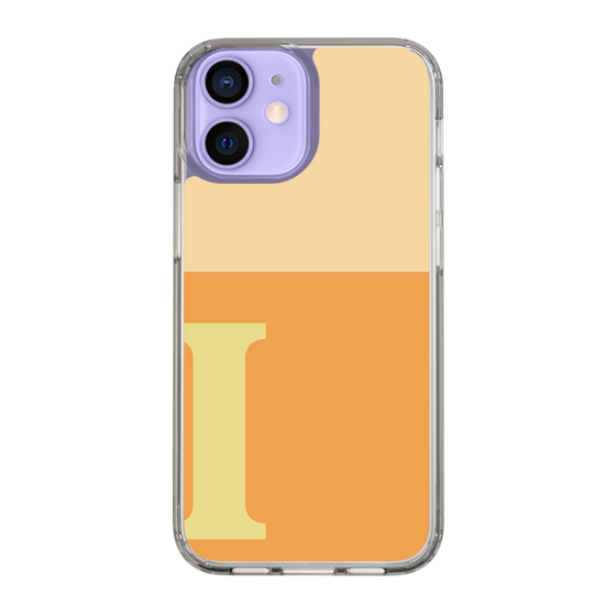 Slim Protection Case［ Original - initial two tone - I orange ］