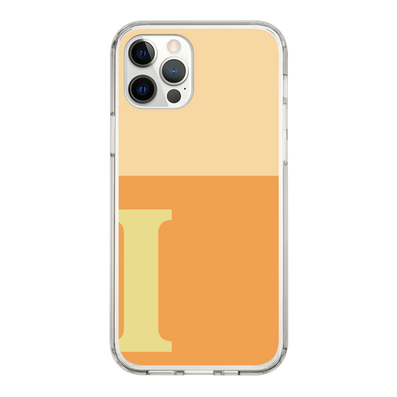 Slim Protection Case［ Original - initial two tone - I orange ］