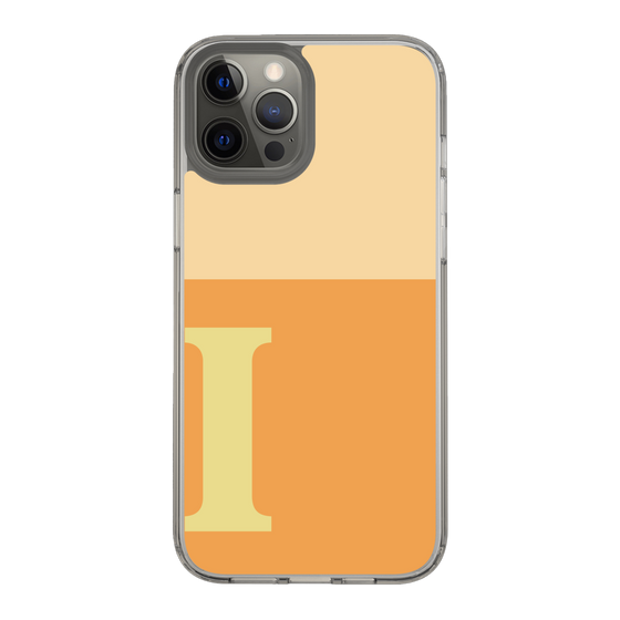 Slim Protection Case［ Original - initial two tone - I orange ］
