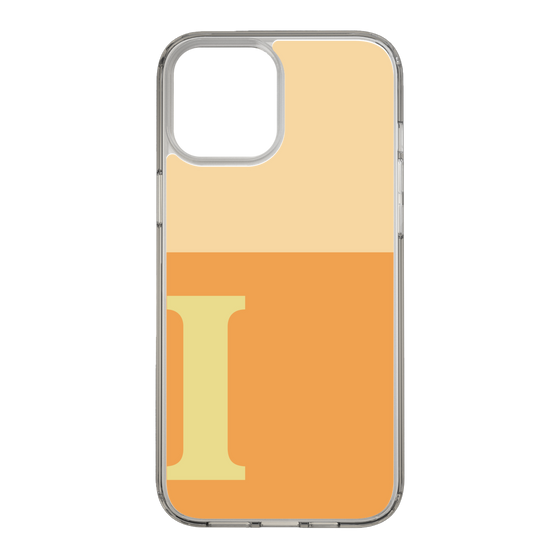 Slim Protection Case［ Original - initial two tone - I orange ］
