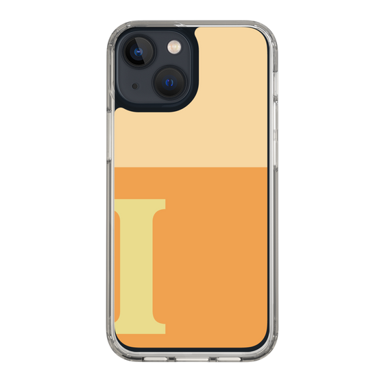 Slim Protection Case［ Original - initial two tone - I orange ］