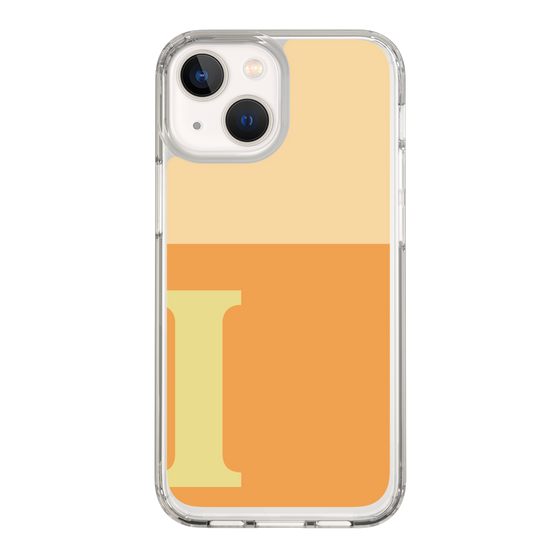 Slim Protection Case［ Original - initial two tone - I orange ］