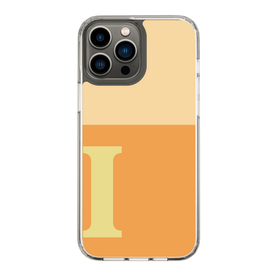 Slim Protection Case［ Original - initial two tone - I orange ］