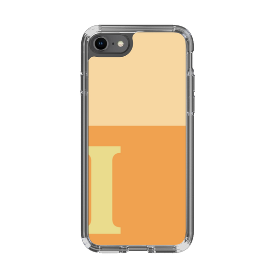 Slim Protection Case［ Original - initial two tone - I orange ］