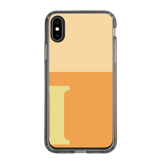 Slim Protection Case［ Original - initial two tone - I orange ］