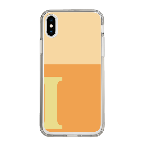 Slim Protection Case［ Original - initial two tone - I orange ］