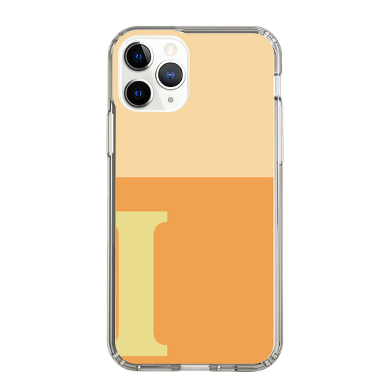Slim Protection Case［ Original - initial two tone - I orange ］