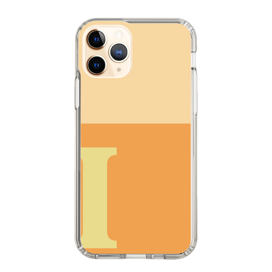 Slim Protection Case［ Original - initial two tone - I orange ］