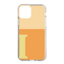 Slim Protection Case［ Original - initial two tone - I orange ］