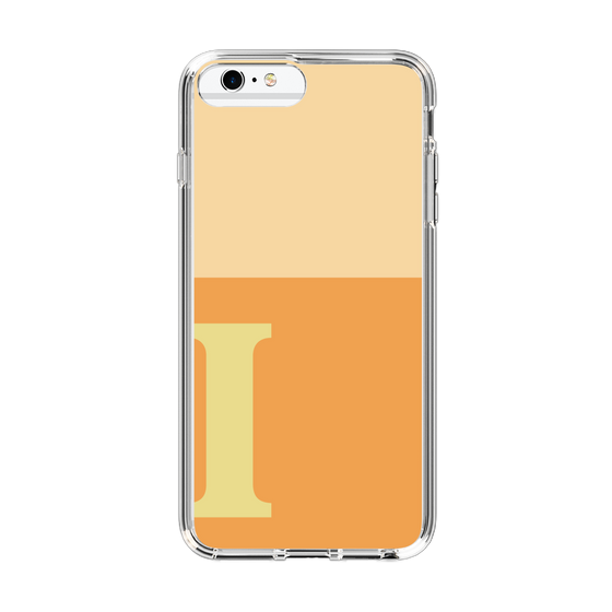 Slim Protection Case［ Original - initial two tone - I orange ］