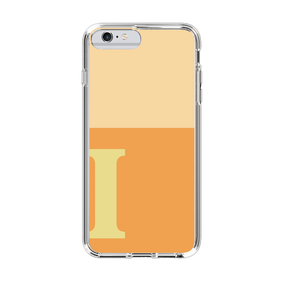Slim Protection Case［ Original - initial two tone - I orange ］