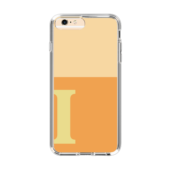 Slim Protection Case［ Original - initial two tone - I orange ］