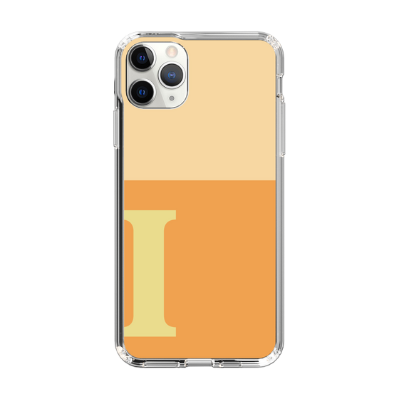 Slim Protection Case［ Original - initial two tone - I orange ］