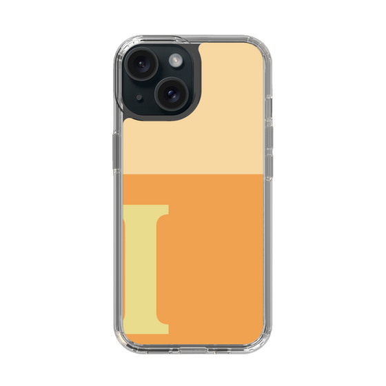 Slim Protection Case［ Original - initial two tone - I orange ］