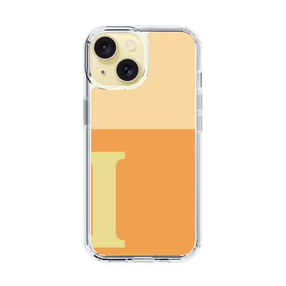 Slim Protection Case［ Original - initial two tone - I orange ］