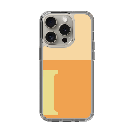 Slim Protection Case［ Original - initial two tone - I orange ］