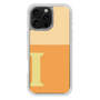 Slim Protection Case［ オリジナル - initial two tone - I orange ］