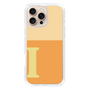 Slim Protection Case［ オリジナル - initial two tone - I orange ］