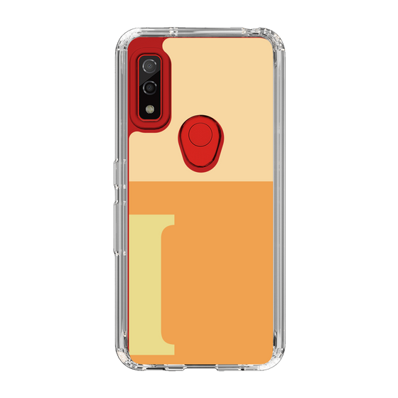 Slim Protection Case［ Original - initial two tone - I orange ］