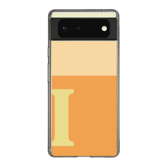Slim Protection Case［ Original - initial two tone - I orange ］