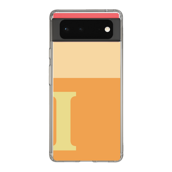 Slim Protection Case［ Original - initial two tone - I orange ］