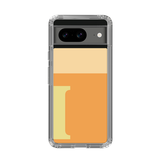 Slim Protection Case［ Original - initial two tone - I orange ］