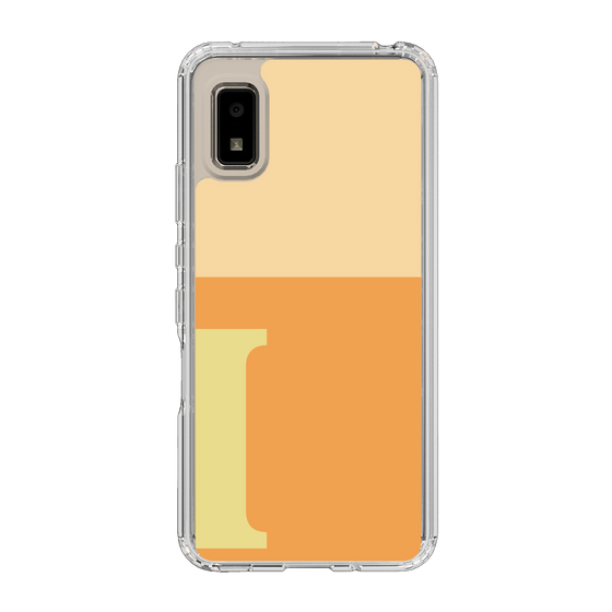 Slim Protection Case［ Original - initial two tone - I orange ］