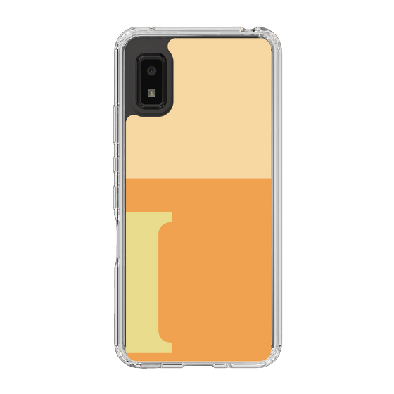 Slim Protection Case［ Original - initial two tone - I orange ］