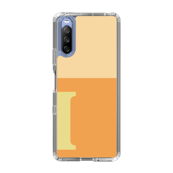 Slim Protection Case［ Original - initial two tone - I orange ］