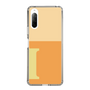 Slim Protection Case［ Original - initial two tone - I orange ］