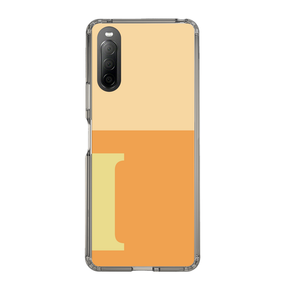 Slim Protection Case［ Original - initial two tone - I orange ］