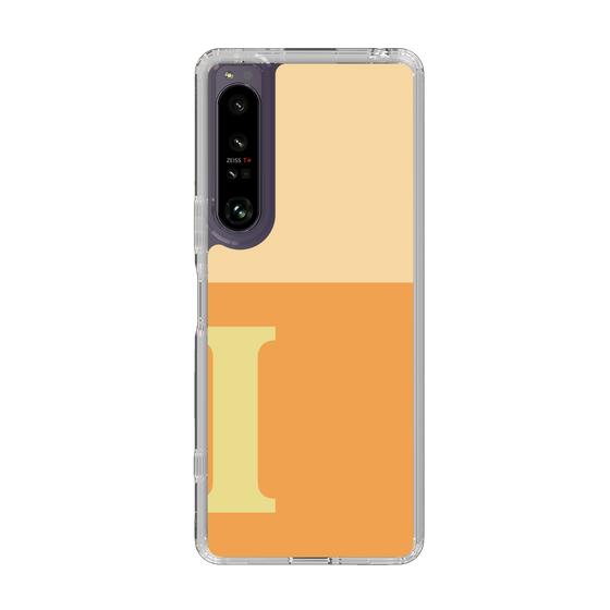 Slim Protection Case［ Original - initial two tone - I orange ］