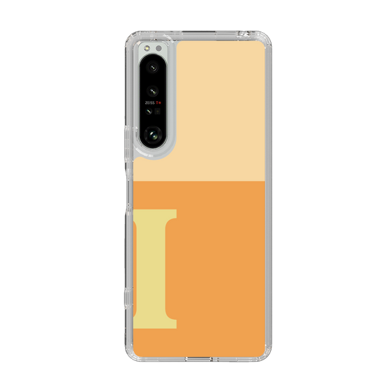 Slim Protection Case［ Original - initial two tone - I orange ］