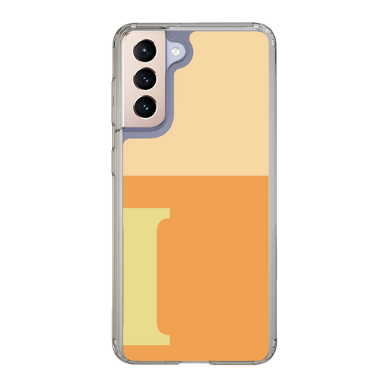 Slim Protection Case［ Original - initial two tone - I orange ］