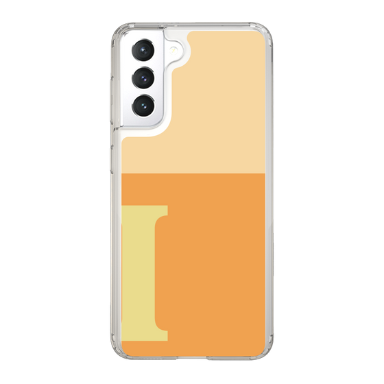 Slim Protection Case［ Original - initial two tone - I orange ］