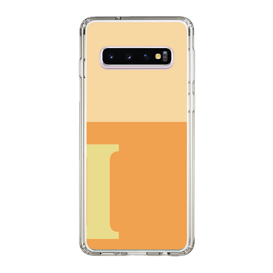 Slim Protection Case［ Original - initial two tone - I orange ］