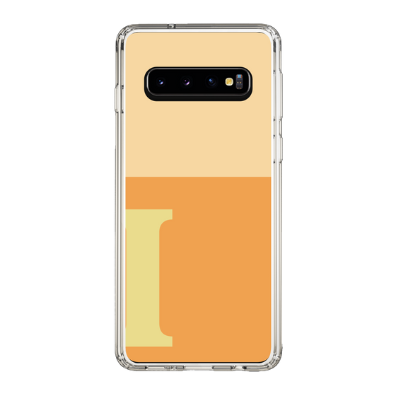 Slim Protection Case［ Original - initial two tone - I orange ］
