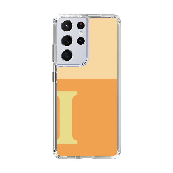 Slim Protection Case［ Original - initial two tone - I orange ］