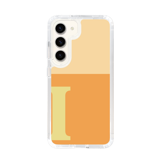Slim Protection Case［ Original - initial two tone - I orange ］