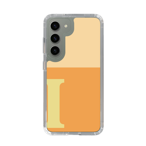 Slim Protection Case［ Original - initial two tone - I orange ］