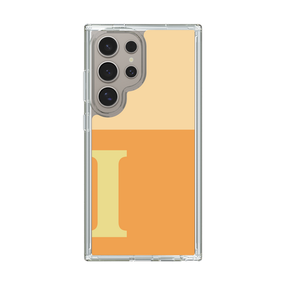 Slim Protection Case［ Original - initial two tone - I orange ］