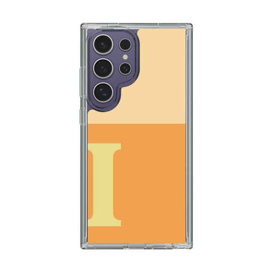 Slim Protection Case［ Original - initial two tone - I orange ］