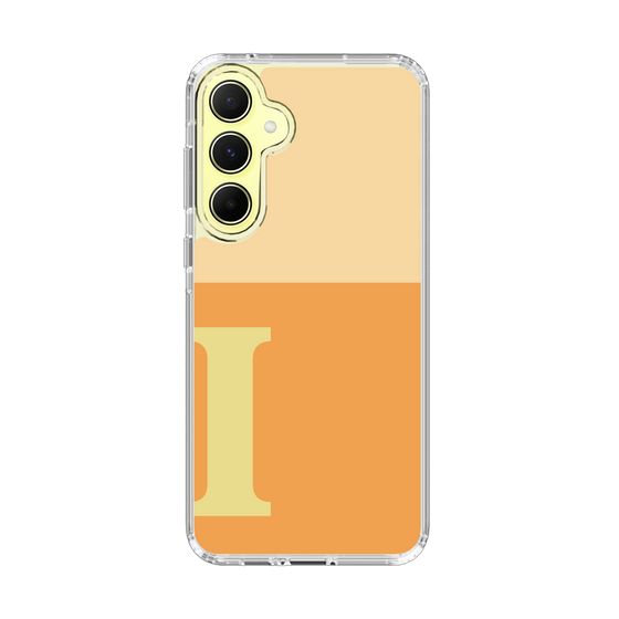 Slim Protection Case［ オリジナル - initial two tone - I orange ］