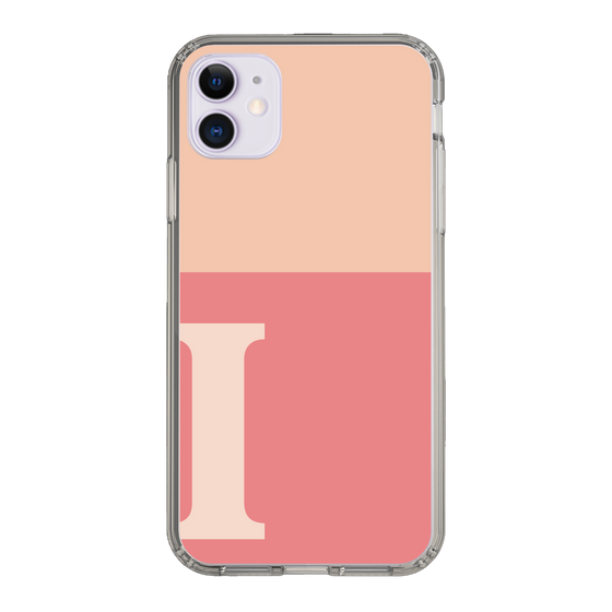 Slim Protection Case［ Original - initial two tone - I pink ］
