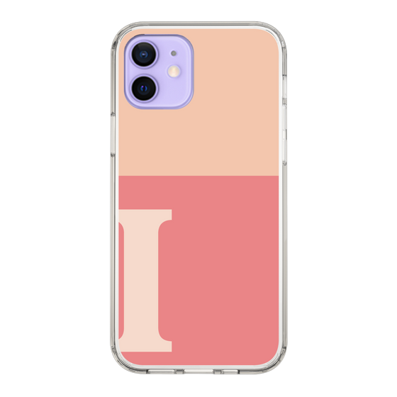 Slim Protection Case［ Original - initial two tone - I pink ］