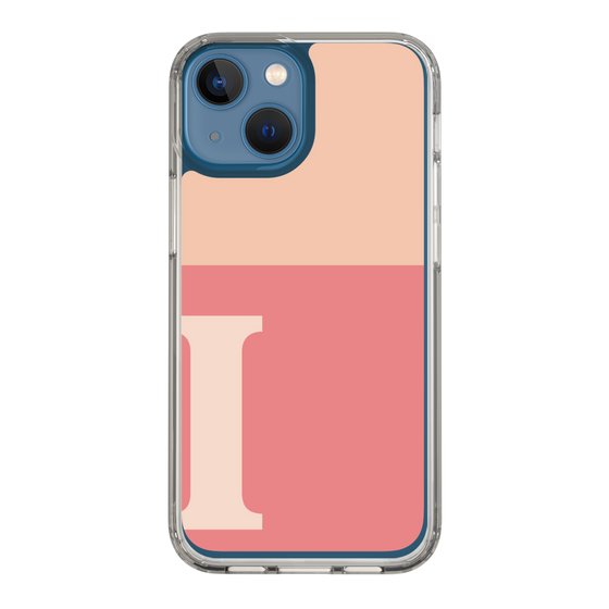 Slim Protection Case［ Original - initial two tone - I pink ］