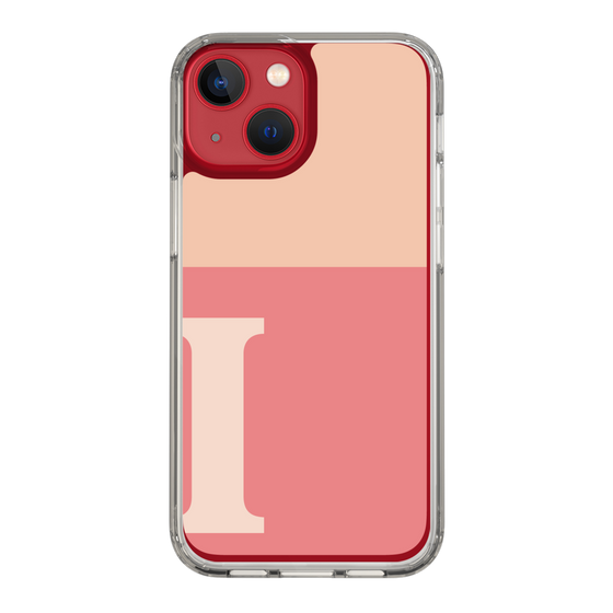 Slim Protection Case［ Original - initial two tone - I pink ］