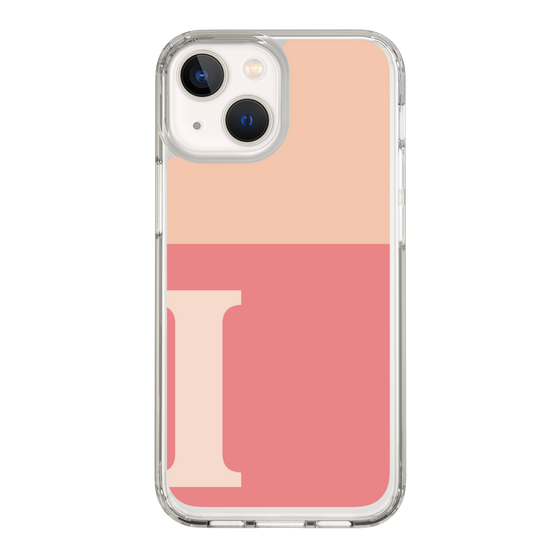 Slim Protection Case［ Original - initial two tone - I pink ］