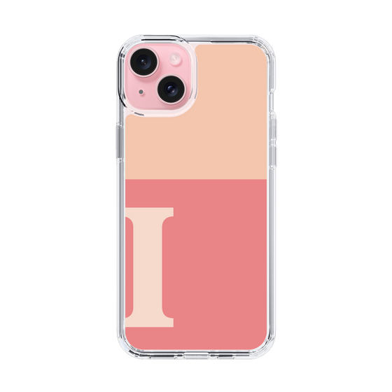 Slim Protection Case［ Original - initial two tone - I pink ］